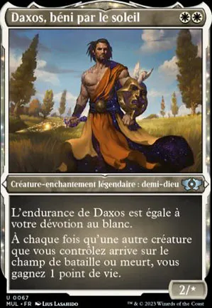 Daxos, béni par le soleil