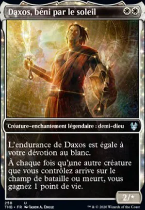 Daxos, béni par le soleil