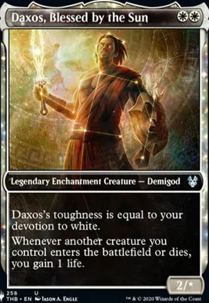 Daxos, béni par le soleil