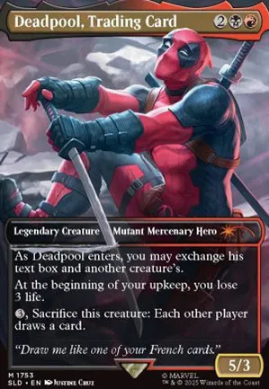 Deadpool, Trading Card