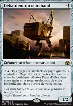 Débardeur du marchand