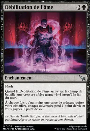 Débilitation de l'âme