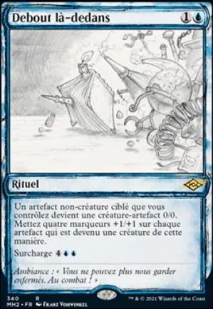 Debout là-dedans