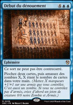 Début du dénouement