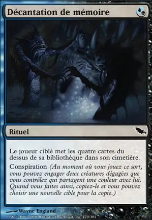 Décantation de mémoire