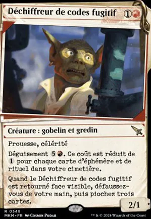 Déchiffreur de codes fugitif