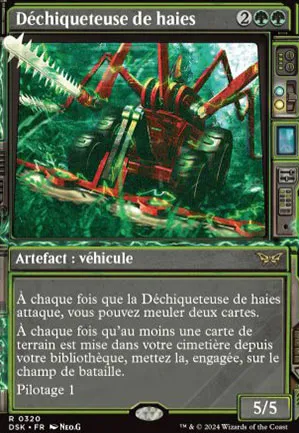 Déchiqueteuse de haies