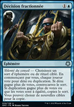 Décision fractionnée