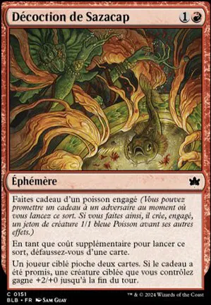 Décoction de Sazacap