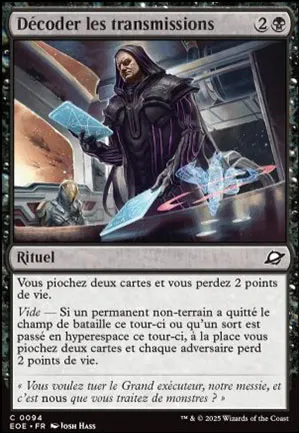 Décoder les transmissions