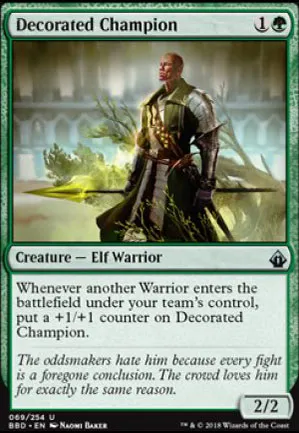 Decorated Champion