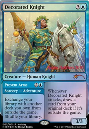 Decorated Knight // Present Arms