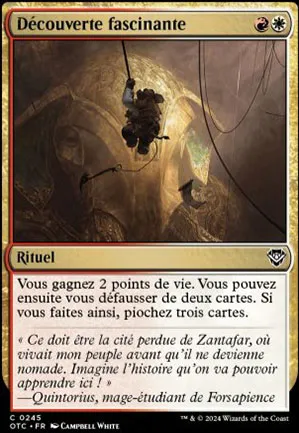Découverte fascinante