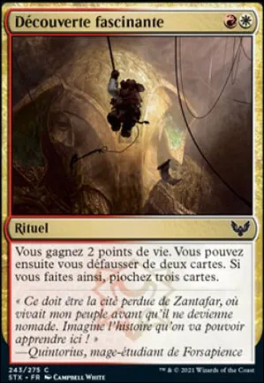 Découverte fascinante