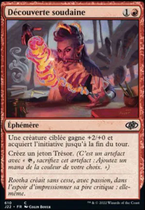 Découverte soudaine