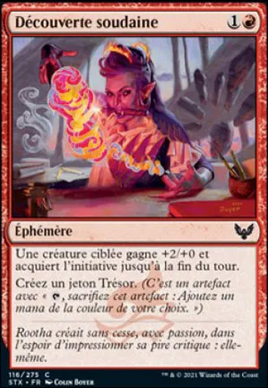 Découverte soudaine