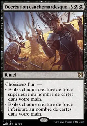 Décréation cauchemardesque