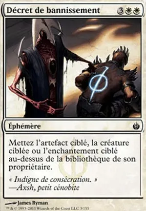 Décret de bannissement