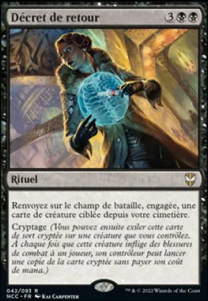 Décret de retour