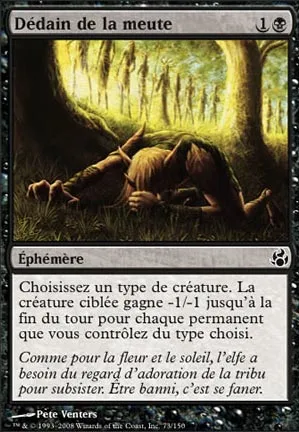 Dédain de la meute