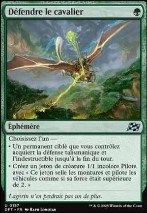 Défendre le cavalier