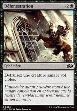 Défenestration