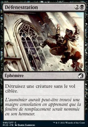 Défenestration