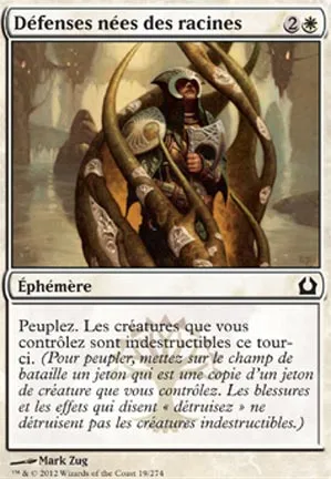 Défenses nées des racines