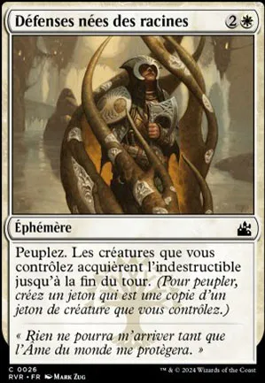 Défenses nées des racines