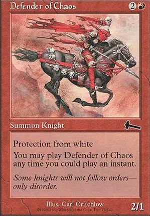 Défenseur du chaos