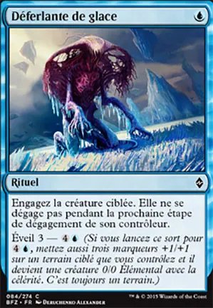 Déferlante de glace