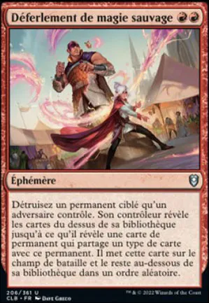 Déferlement de magie sauvage