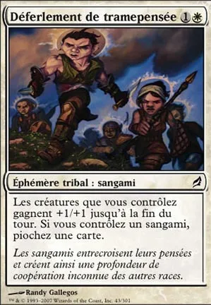 Déferlement de tramepensée