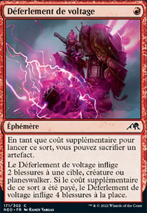 Déferlement de voltage