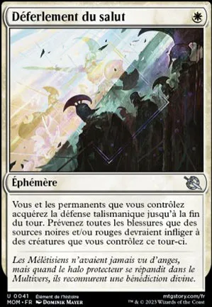 Déferlement du salut