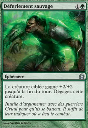 Déferlement sauvage
