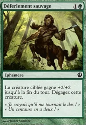 Déferlement sauvage