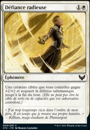 Défiance radieuse