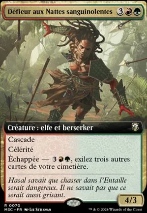 Défieur aux Nattes sanguinolentes
