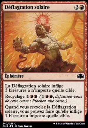 Déflagration solaire