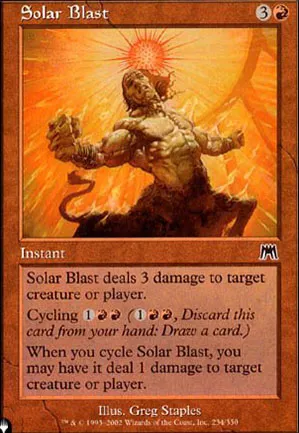 Déflagration solaire