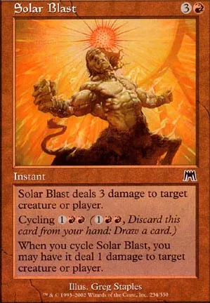 Déflagration solaire