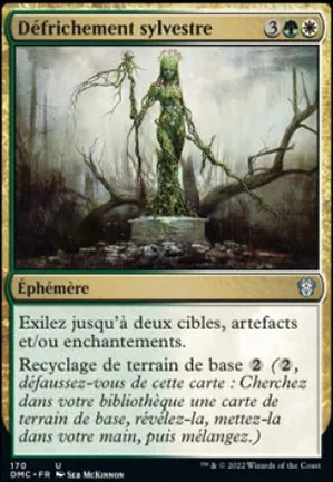 Défrichement sylvestre