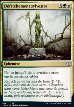Défrichement sylvestre