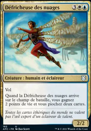 Défricheuse des nuages