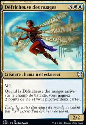 Défricheuse des nuages