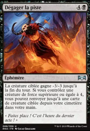 Dégager la piste