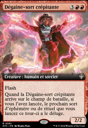 Dégaine-sort crépitante