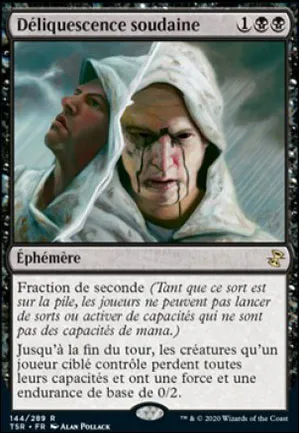 Déliquescence soudaine