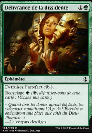 Délivrance de la dissidente